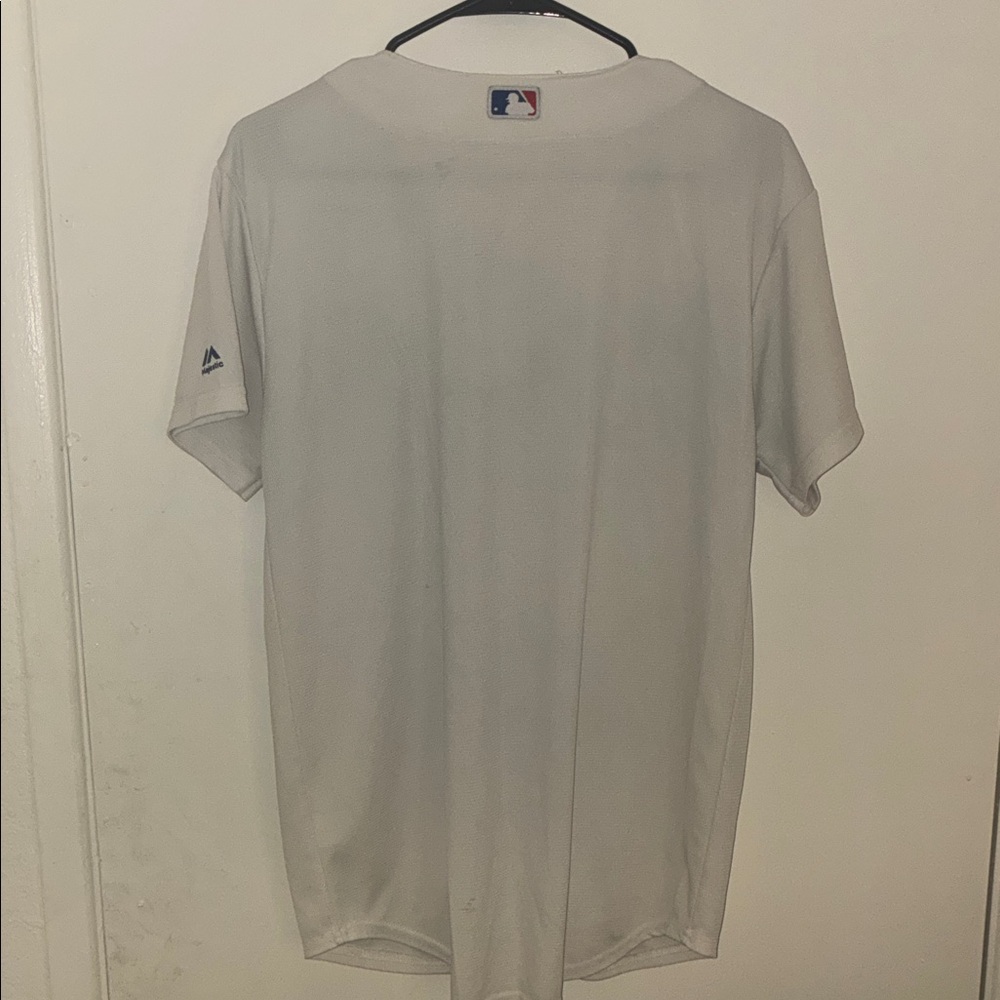 Majestic Los Angeles Dodgers White Button-Front Jersey - Picture 5 of 5